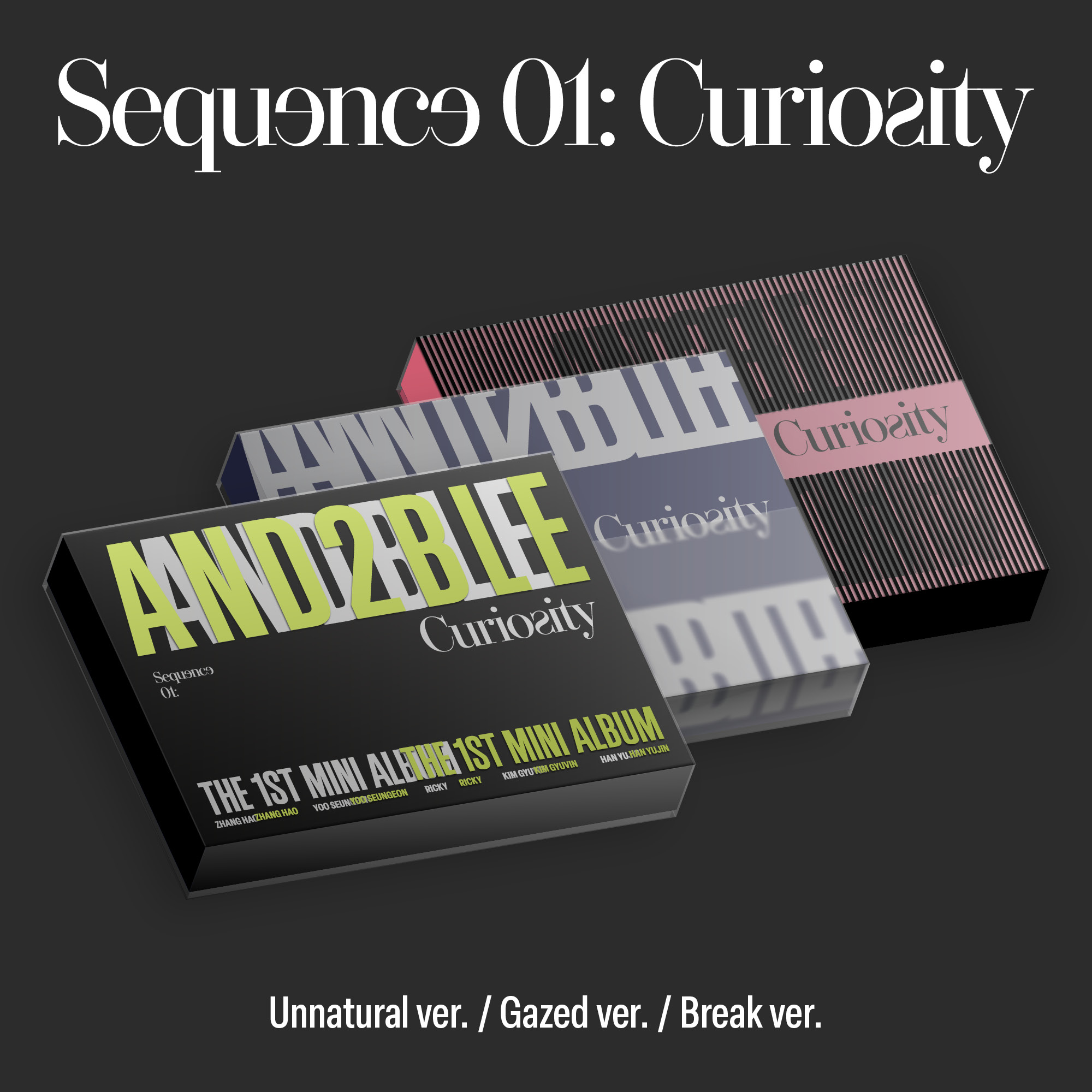 AND2BLE 1st Mini Album [Sequence 01: Curiosity] | MAKESTAR